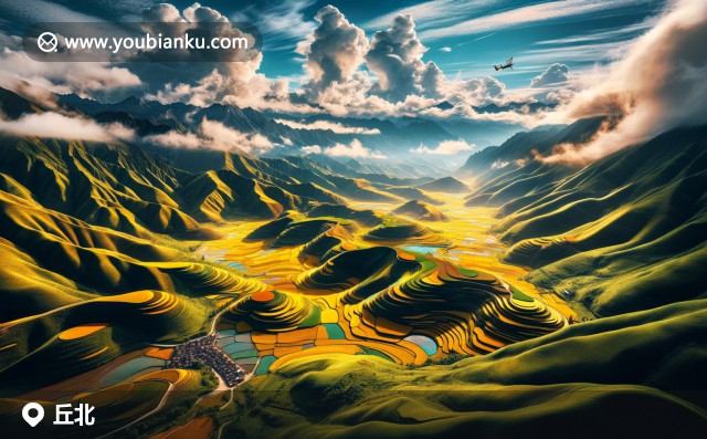 丘北縣航空信封 - 喀斯特山丘、傳統(tǒng)舞蹈、農(nóng)產(chǎn)品與郵政標(biāo)志