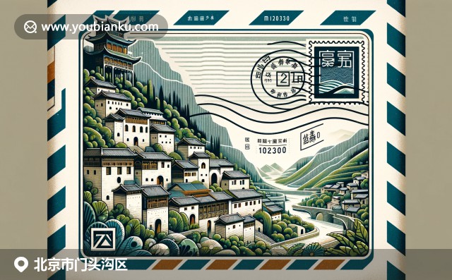 北京門頭溝古村莊與山水交融，展現(xiàn)自然與歷史和諧之美