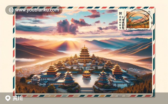 云南省大理賓川縣：金鐘山、白族建筑、金絲紅薯與傳統(tǒng)郵筒特寫