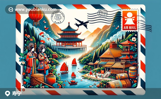 獨(dú)特郵封展示壽寧紅茶、萬木林生態(tài)與畬族風(fēng)情，現(xiàn)代與傳統(tǒng)交織的郵政藝術(shù)