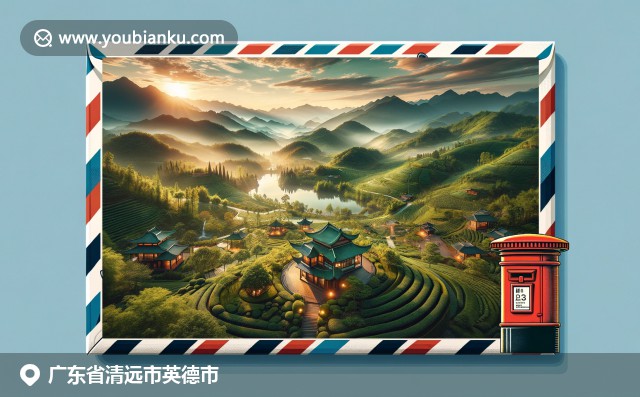 廣東英德紅茶風(fēng)情，描繪清新山水與復(fù)古郵政元素