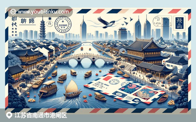 江蘇南通港閘區(qū)文化融合：哈爾濱河、南通博物館和藍(lán)印花布，展現(xiàn)豐富歷史遺產(chǎn)