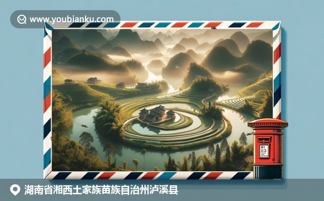 湘西土家族苗族自治州茶文化與自然景觀的完美融合，展示茶園風(fēng)光和農(nóng)民采摘的情景