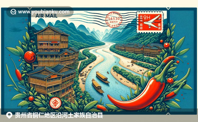 貴州沿河土家族自治縣：烏江河流、吊腳樓和辣椒的獨(dú)特融合