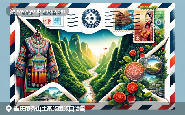 重慶秀山土家族苗族自治縣，自然風(fēng)光與傳統(tǒng)文化完美融合，展示黃水國家森林公園與苗族服飾之美